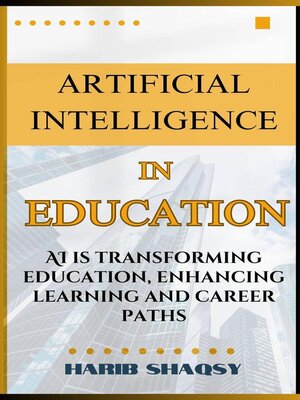 cover image of AI in education
